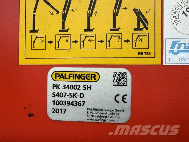 DAF XF440 6X2 Palfinger PK 34002 bis 29 Meter Camiones grúa
