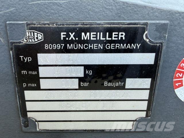DAF XF460 4X2 Meiller RK 14.67 Abrollkipper