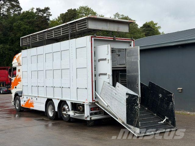 DAF XF460FT 6x2 BL EU6 3.Stock I.R.M.A/Ladelift/ACC Camion per trasporto animali