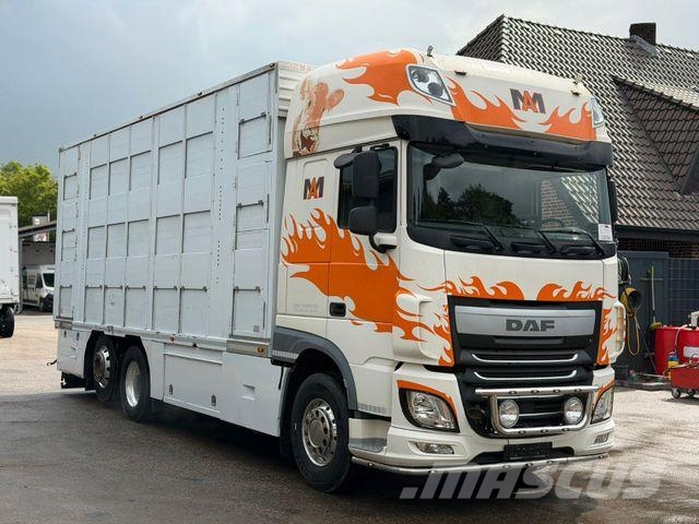 DAF XF460FT 6x2 BL EU6 3.Stock I.R.M.A/Ladelift/ACC Camion per trasporto animali
