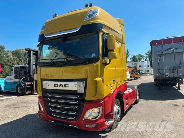 DAF XF480FT SSC STANDKLIMA 2KREIS HYDRAULIK RETARDER وحدات الجر