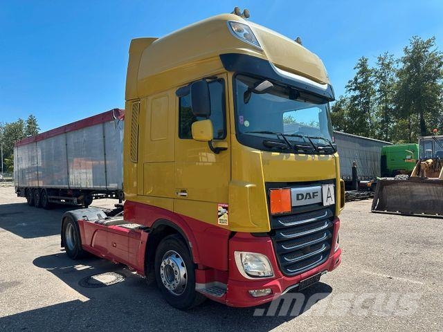 DAF XF480FT SSC STANDKLIMA 2KREIS HYDRAULIK RETARDER وحدات الجر