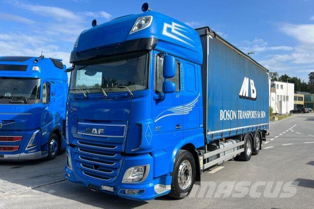 DAF XF510 6x2 شاحنات بغطاء جانبي