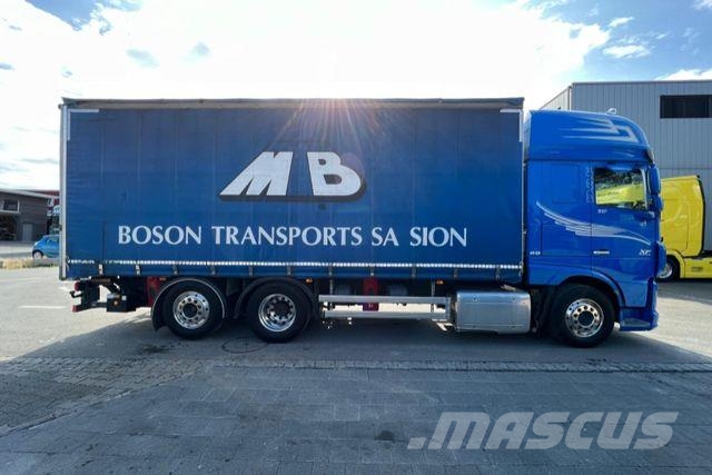 DAF XF510 6x2 شاحنات بغطاء جانبي