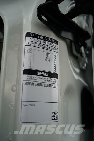 DAF XG / 480 / ACC / EURO 6 / I - COOL Trekkers