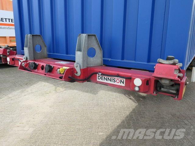  Dennison,Glide-System,20/30/40&amp;45 Fuß-Containe Low loader-semi-trailers