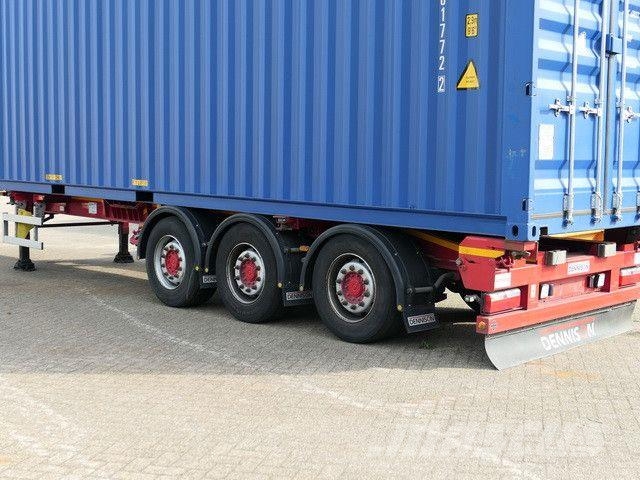  Dennison,Glide-System,20/30/40&amp;45 Fuß-Containe Low loader-semi-trailers