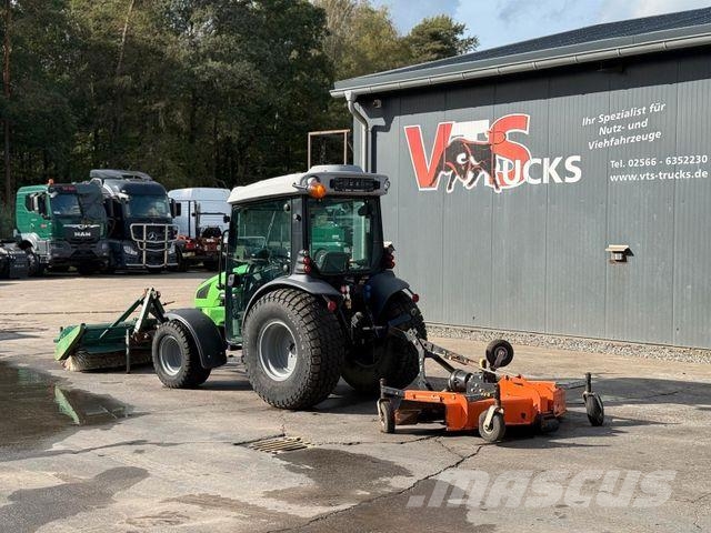 Deutz-Fahr Agrokid 230 Hofschlepper +Kehrbesen&amp;Mähwerk Traktoren