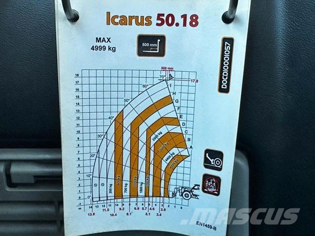 Dieci ICARUS 50.18 MVX 30 Teleskoplader m. Korb Teleskopski viličarji