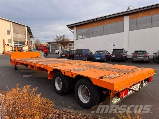 Dinkel DSAFA 36000 Schräglader/Tieflader 2x Lenkachse Tieflader-Auflieger