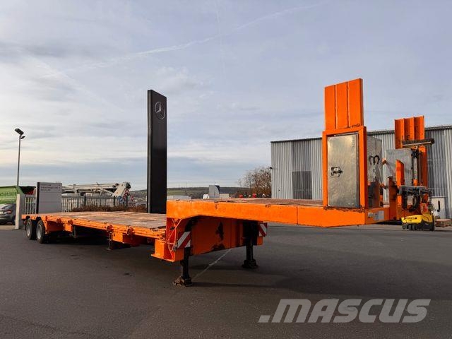 Dinkel DSAFA 36000 Schräglader/Tieflader 2x Lenkachse Tieflader-Auflieger