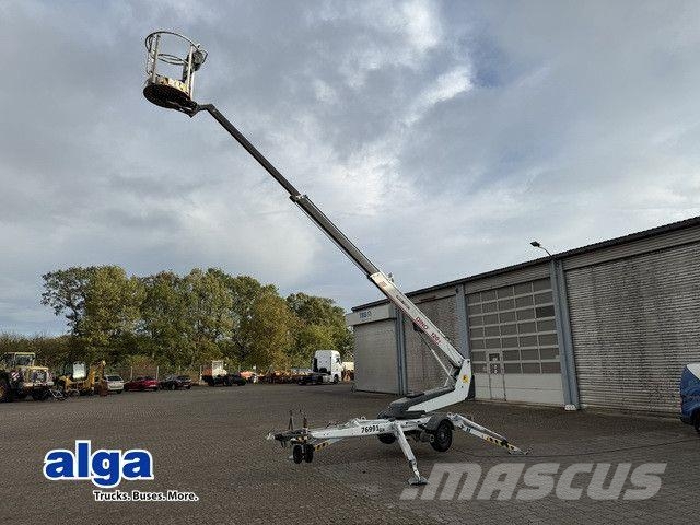 Dino 120 T, Arbeitshöhe 12m, Hydr. Radantrieb Trailer mounted aerial platforms