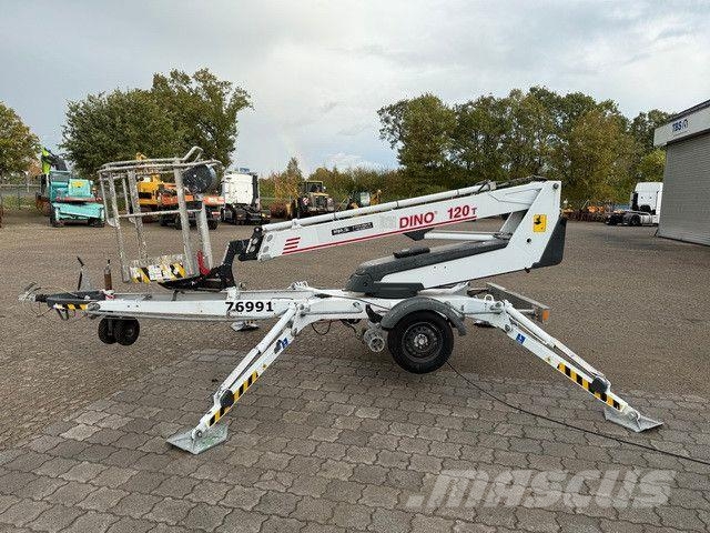 Dino 120 T, Arbeitshöhe 12m, Hydr. Radantrieb Trailer mounted aerial platforms