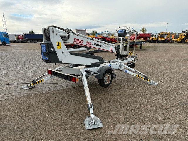 Dino 120 T, Arbeitshöhe 12m, Hydr. Radantrieb Trailer mounted aerial platforms