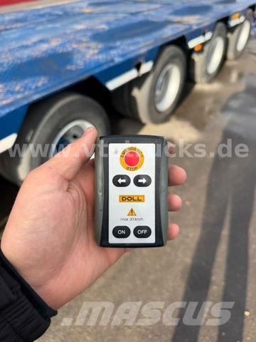 Doll 4.Achs Tieflader verlängerbar/Funk/ Tieflader-Auflieger