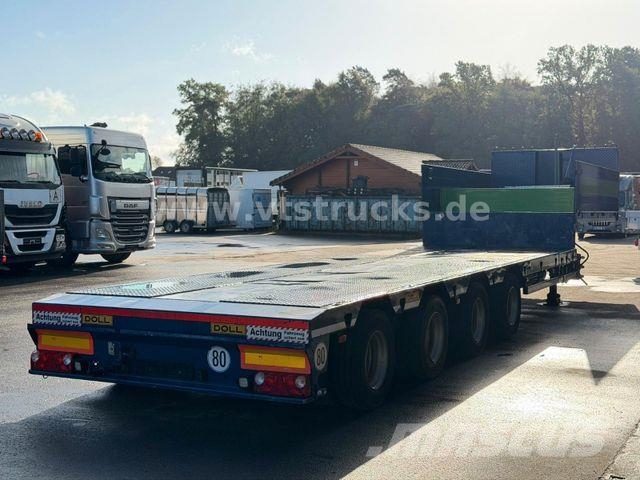 Doll 4.Achs Tieflader verlängerbar/Funk/ Tieflader-Auflieger