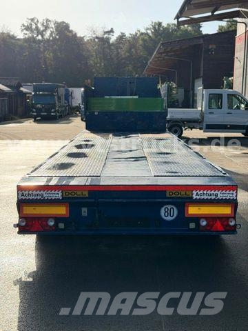 Doll 4.Achs Tieflader verlängerbar/Funk/ Tieflader-Auflieger