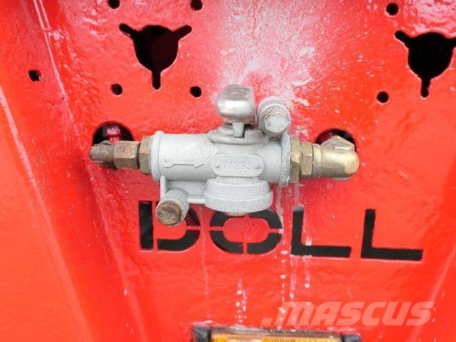 Doll T6E-S3/25-2+4, Tiefbett, teleskopierbar,80to. NL Semirremolques de carga baja