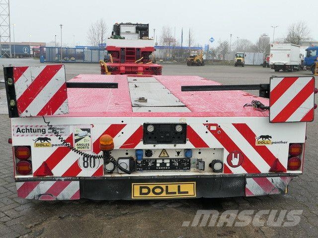 Doll T6E-S3/25-2+4, Tiefbett, teleskopierbar,80to. NL Semirremolques de carga baja