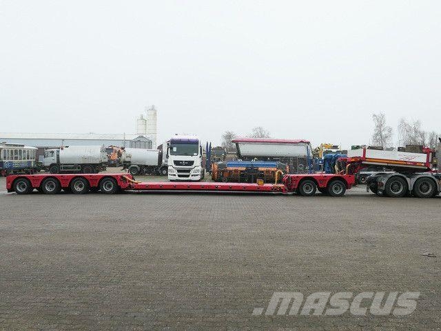 Doll T6E-S3/25-2+4, Tiefbett, teleskopierbar,80to. NL Semirremolques de carga baja