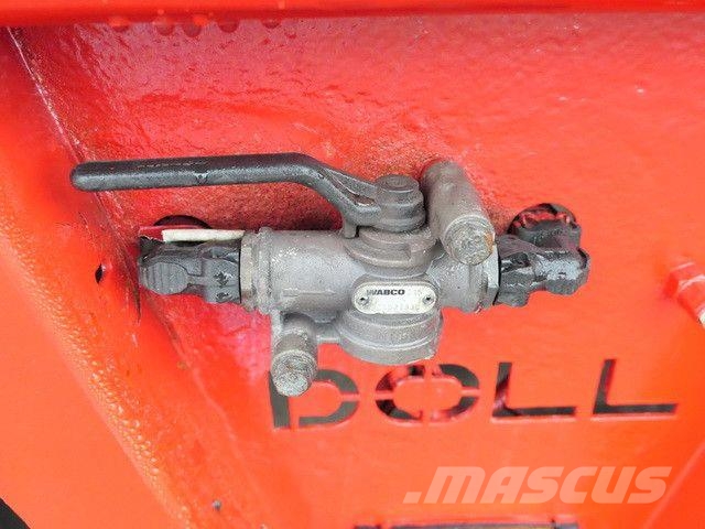Doll T6E-S3/25-2+4, Tiefbett, teleskopierbar,80to. NL Semirremolques de carga baja