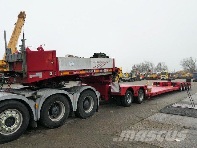 Doll T6E-S3/25-2+4, Tiefbett, teleskopierbar,80to. NL Semirremolques de carga baja