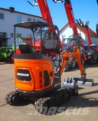 Doosan DX 17 z * 2x Löffel * (baugleich BOBCAT E17z) Mini excavadoras < 7t