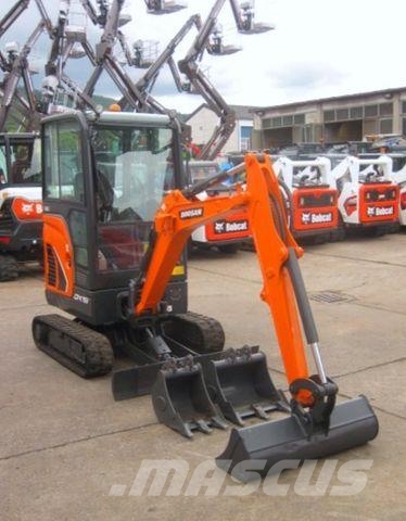Doosan DX 19 3x Löffel (baugleich Bobcat E19) Minibagger < 7t