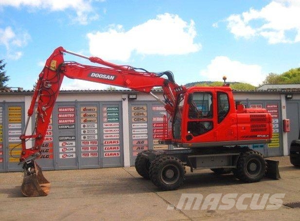 Doosan DX140W-3 Wielgraafmachines