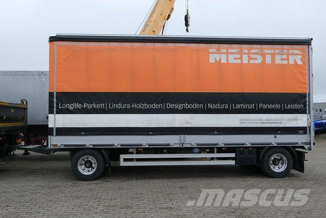 Dünschede PA 18/7, Jumbo, Alu-Felgen, 7.3 mtr. Przyczepy firanki