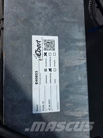 Ebert KHZA 18 14.510kg Nutzlast Kokvedēju piekabes