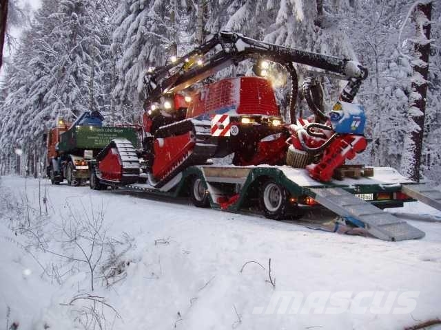 Ebert TL 30 ST Forst-Spezialtieflader Góndola de cama rebajada