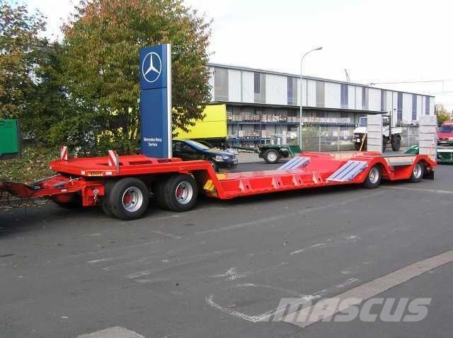 Ebert TL 40 ST Forst-Spezialtieflader Góndola de cama rebajada