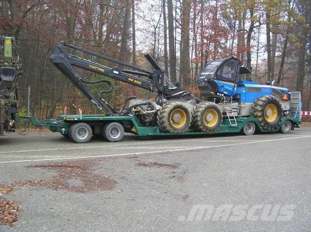 Ebert TL 40 ST Forst-Spezialtieflader Góndola de cama rebajada