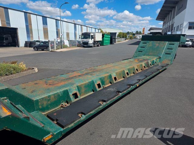 Ebert TLS 36 ST Forst-Maschinen-Tieflader ローローダーセミトレーラー
