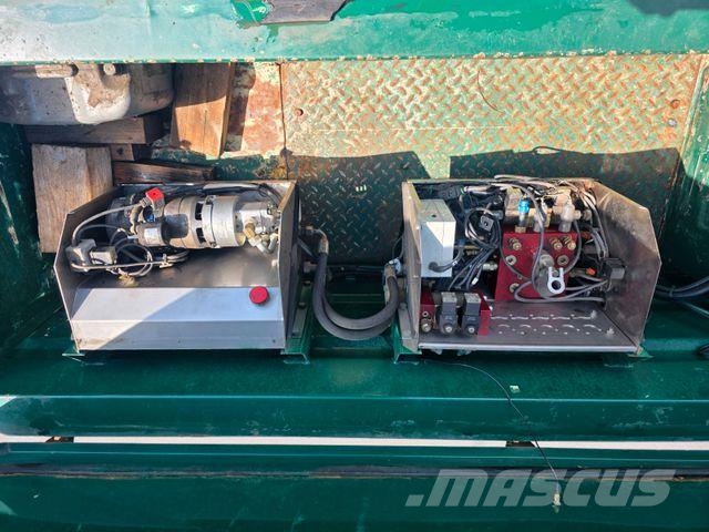 Ebert TLS 36 ST Forst-Maschinen-Tieflader ローローダーセミトレーラー