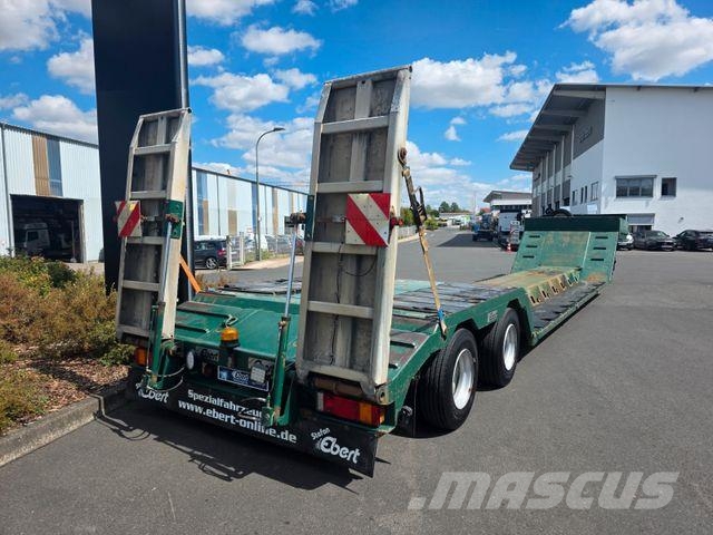 Ebert TLS 36 ST Forst-Maschinen-Tieflader ローローダーセミトレーラー