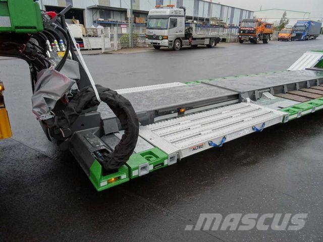 Ebert TLS 43 ATV Forst-Teleskoptieflader 30,5t Poluprikolice labudice