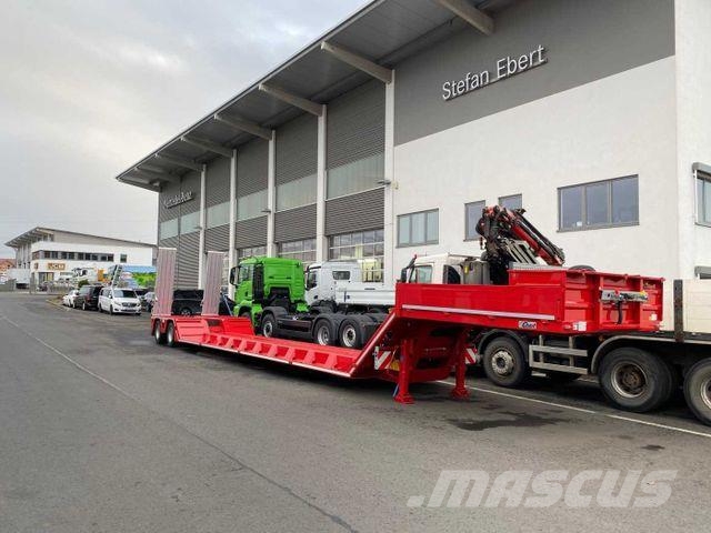Ebert TLS 43 ST Forst-Tieflader/ 32,2to Nutzlast Poluprikolice labudice