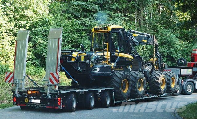 Ebert TLS 55 ATV Forst-Teleskop-Tieflader 39,5t Semirremolques de góndola rebajada
