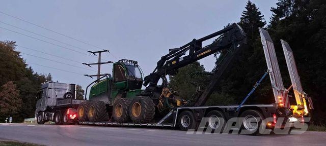 Ebert TLS 55 ATV Forst-Teleskop-Tieflader 39,5t Semirremolques de góndola rebajada