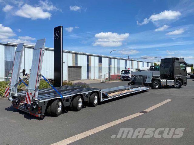 Ebert TLS 55 ATV Forst-Teleskop-Tieflader 39,5t Semirremolques de góndola rebajada