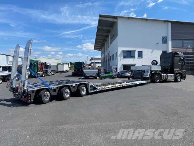 Ebert TLS 55 ATV Forst-Teleskop-Tieflader 39,5t Semirremolques de góndola rebajada