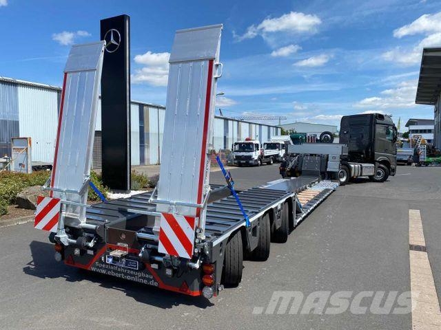 Ebert TLS 55 ATV Forst-Teleskop-Tieflader 39,5t Semirremolques de góndola rebajada