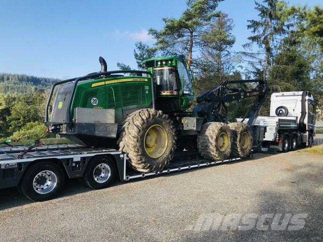 Ebert TLS 55 ATV Forst-Teleskop-Tieflader 39,5t Semirremolques de góndola rebajada
