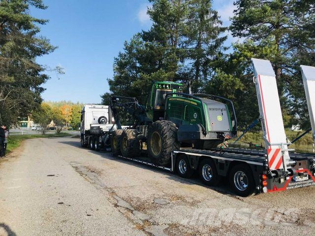 Ebert TLS 55 ATV Forst-Teleskop-Tieflader 39,5t Semirremolques de góndola rebajada