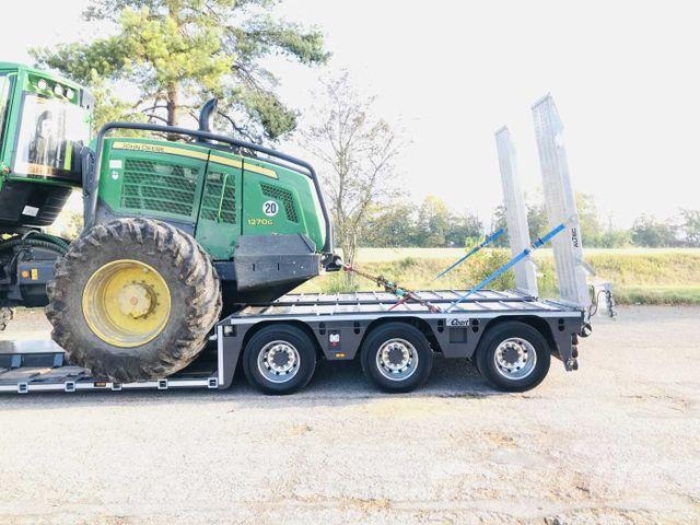 Ebert TLS 55 ATV Forst-Teleskop-Tieflader 39,5t Semirremolques de góndola rebajada