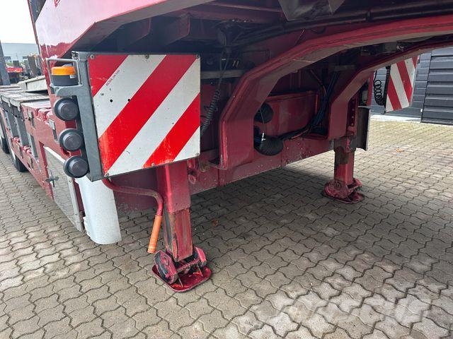 Emtech AMT 4 achs tieflader / radmulden / zwangslenkung Low loader-semi-trailers