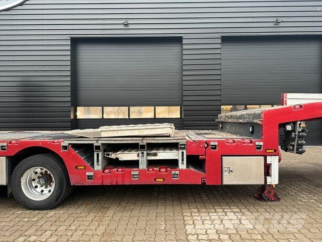 Emtech AMT 4 achs tieflader / radmulden / zwangslenkung Low loader-semi-trailers