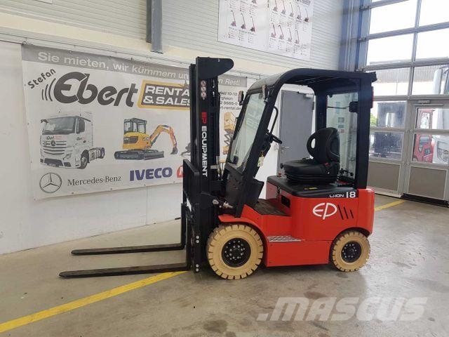 EP Equipment EFL181 / Triplex: 4,80m / SS / DEMO Electric forklifts